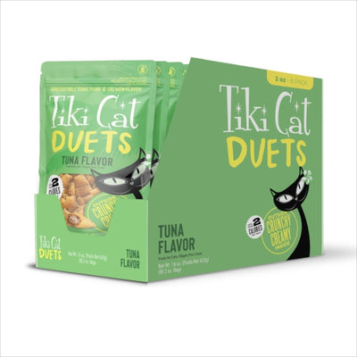 Tiki Pet Cat Duets Cat Treats, Tuna, 2 oz. 8 ct
