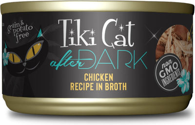 Tiki Pets Cat After Dark Chicken 2.8 oz, 12 ct