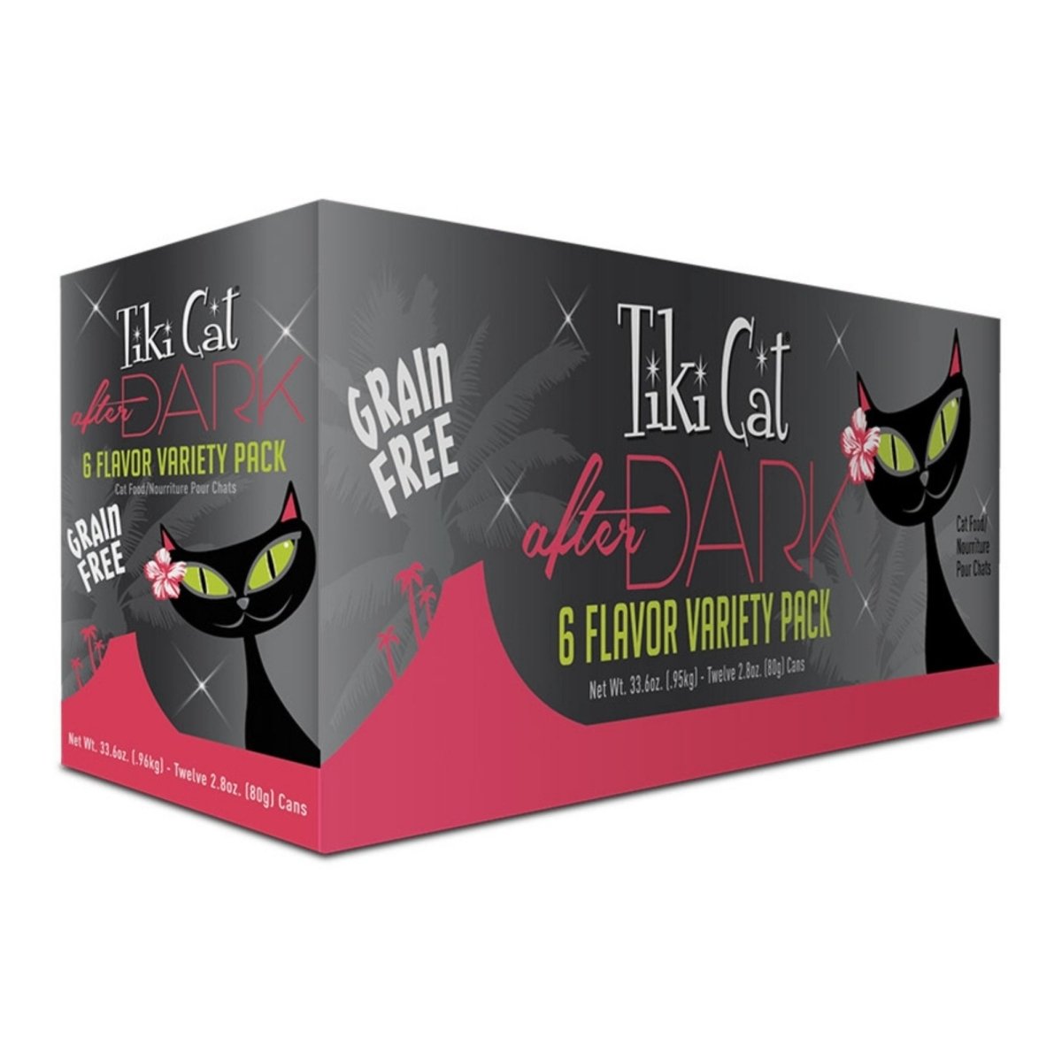 Tiki Pets Cat After Dark 5.5oz. Variety Pack (Case of 8) - Pets Perfect
