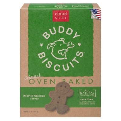Cloud Star Buddy Biscuits Roasted Chicken Dog Treats 16 oz - Pets Perfect