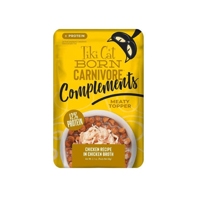 Tiki Cat Complements+ Chicken Cat Food Topper, 2.1 oz (12 ct)