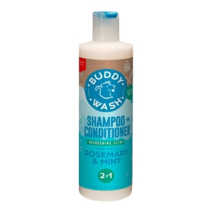 Cloud Star Buddy Wash Refreshing Rosemary and Mint Dog Shampoo and Conditioner, 16 oz. Bottle