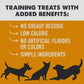 Cloud Star Chewy Tricky Trainers Cheddar Flavor Dog Treats; 5oz. Bag - Pets Perfect