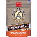 Cloud Star Tricky Trainers Chewy Grain Free Peanut Butter Dog Treats 12 oz - Pets Perfect