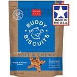 Cloud Star Original Soft and Chewy Buddy Biscuits With Bacon and Cheese Dog Treats; 20 - Oz. Bag - Pets Perfect