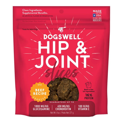 Dogswell Dog Hip & Joint Slices Grain-Free Beef 8 oz