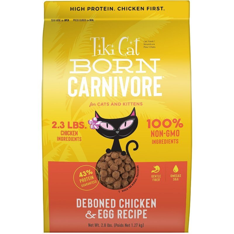 Tiki Pet Cat Carnivore Grain Free Chicken and Egg 2.8lbs. - Pets Perfect