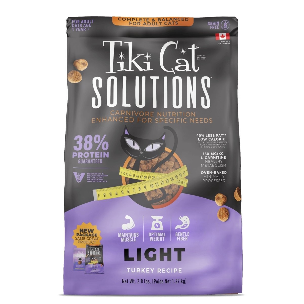 Tiki Pet Cat Solutions Light Turkey 2.8Lb - Pets Perfect