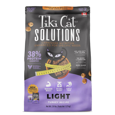 Tiki Pet Cat Solutions Light Turkey 2.8Lb