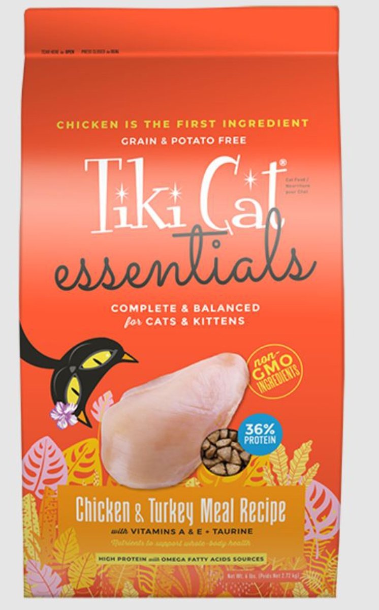 Tiki Pet Cat Essential Grain Free Chicken Turkey 6Lb - Pets Perfect