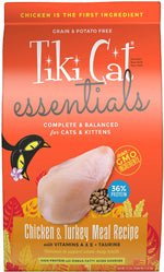 Tiki Pet Cat Essential Grain Free Chicken Turkey 12Lb - Pets Perfect
