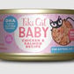 Tiki Pets Cat Baby Kitten Whole Foods with Chicken and Salmon Recipe 2.4oz. (Case of 12) - Pets Perfect