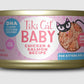 Tiki Pets Cat Baby Kitten Whole Foods with Chicken and Salmon Recipe 2.4oz. (Case of 12) - Pets Perfect