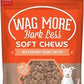 Cloud Star Wagmore Dog Grain Free Soft and Chewy Peanut Butter 20Oz - Pets Perfect
