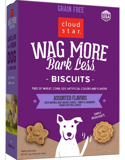 Wagmore Dog Grain-Free Baked Assorted, 14 oz