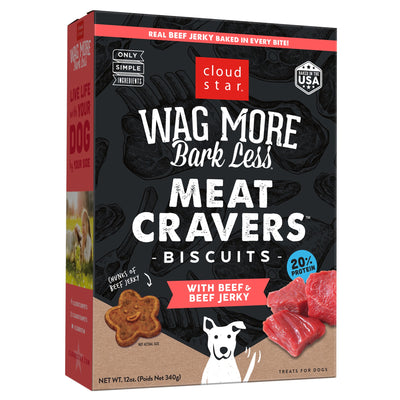 Cloud Star Dog Craver Crunchy Beef, 12 oz