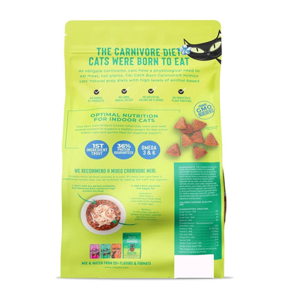 Tiki Pet Cat Born Carnivore Indoor Trout 3Lb - Pets Perfect