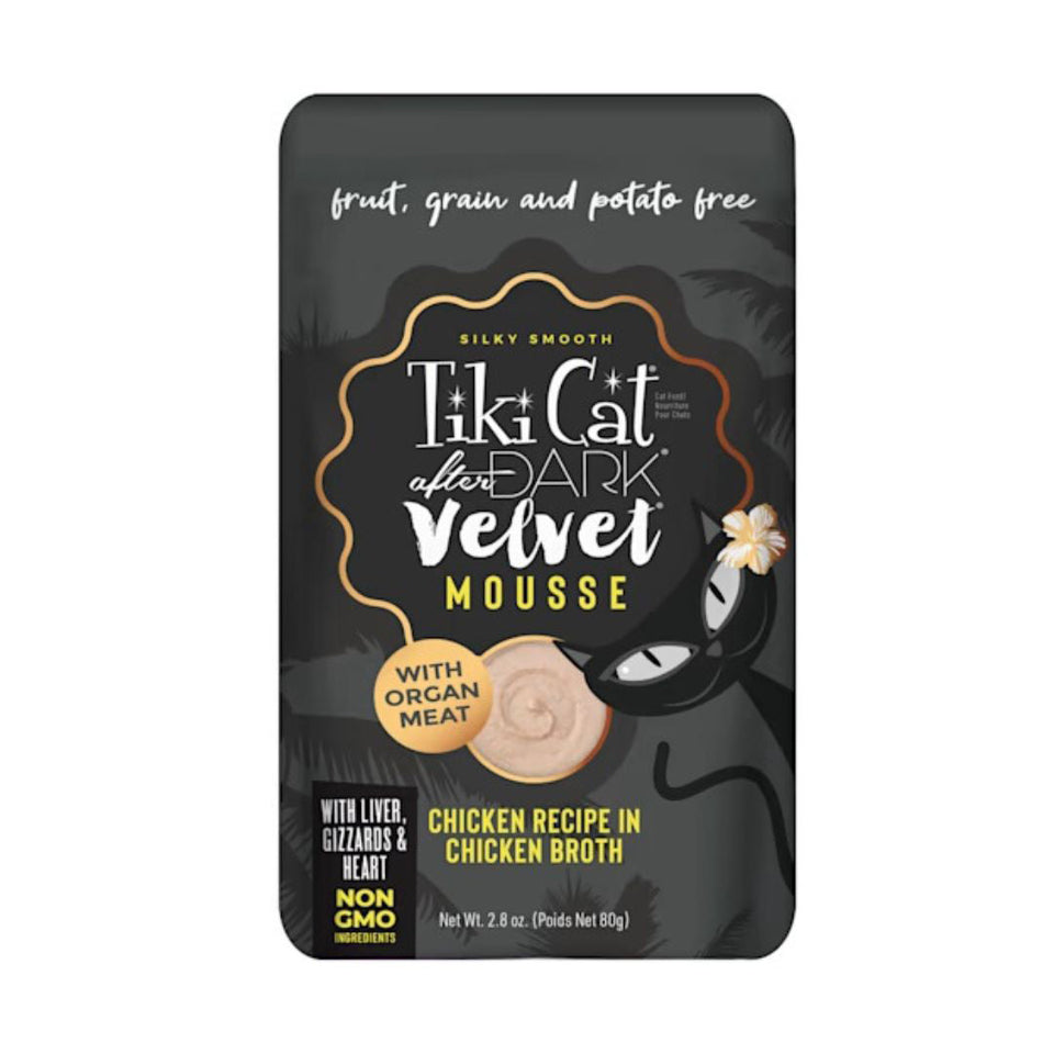 Tiki Cat After Dark Velvet Mousse Variety Pack Wet Cat Food, 2.8 oz, 12 ct