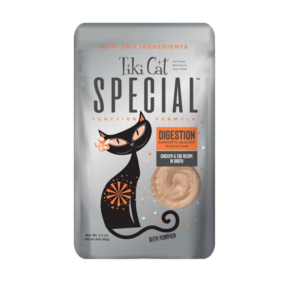 Tiki Pet Cat Special Mousse Digestion 2.4oz. (Case of 12) - Pets Perfect