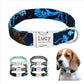 Personalized Engraved Dog Collar - Custom Nylon ID Collar with Name & Contact Details