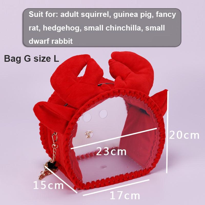 Pet Paradise Portable Hamster Cage - Travel Carrier with Going Out Bag for Small Pets - Pets Perfect