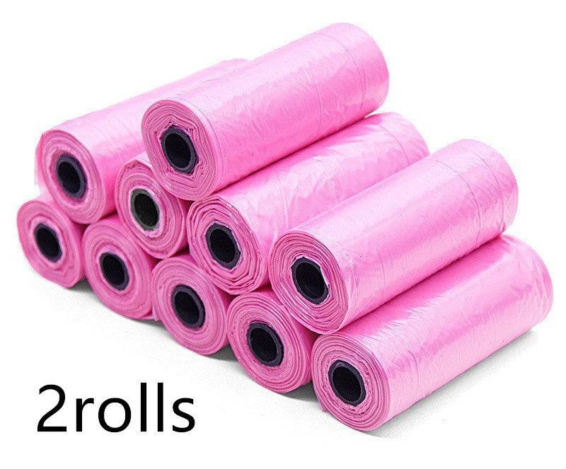 Pet Pooch Pack - Colorful Coiled Dog Waste Bags - Pets Perfect