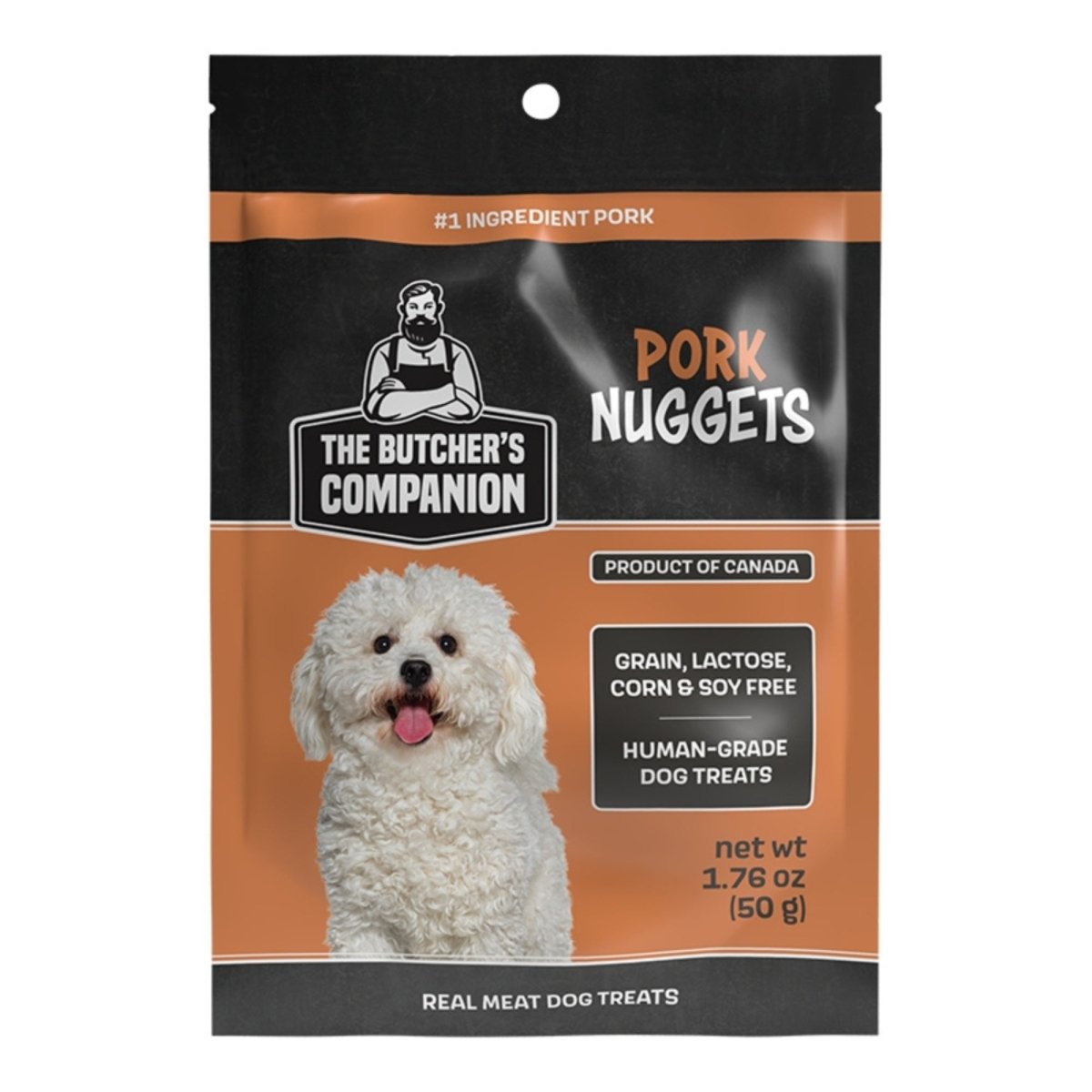 Butcher's Companion Dog Pork Nuggets 1.76oz. - Pets Perfect