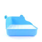 Square Lace Pet Toilet For Rabbits, Chinchillas, And Guinea Pigs - Pets Perfect