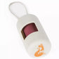 Aria Cloud White Waste Bag Dispenser - Clean Minimalist Leash - Attachable Dog Poop Bag Holder - Pets Perfect