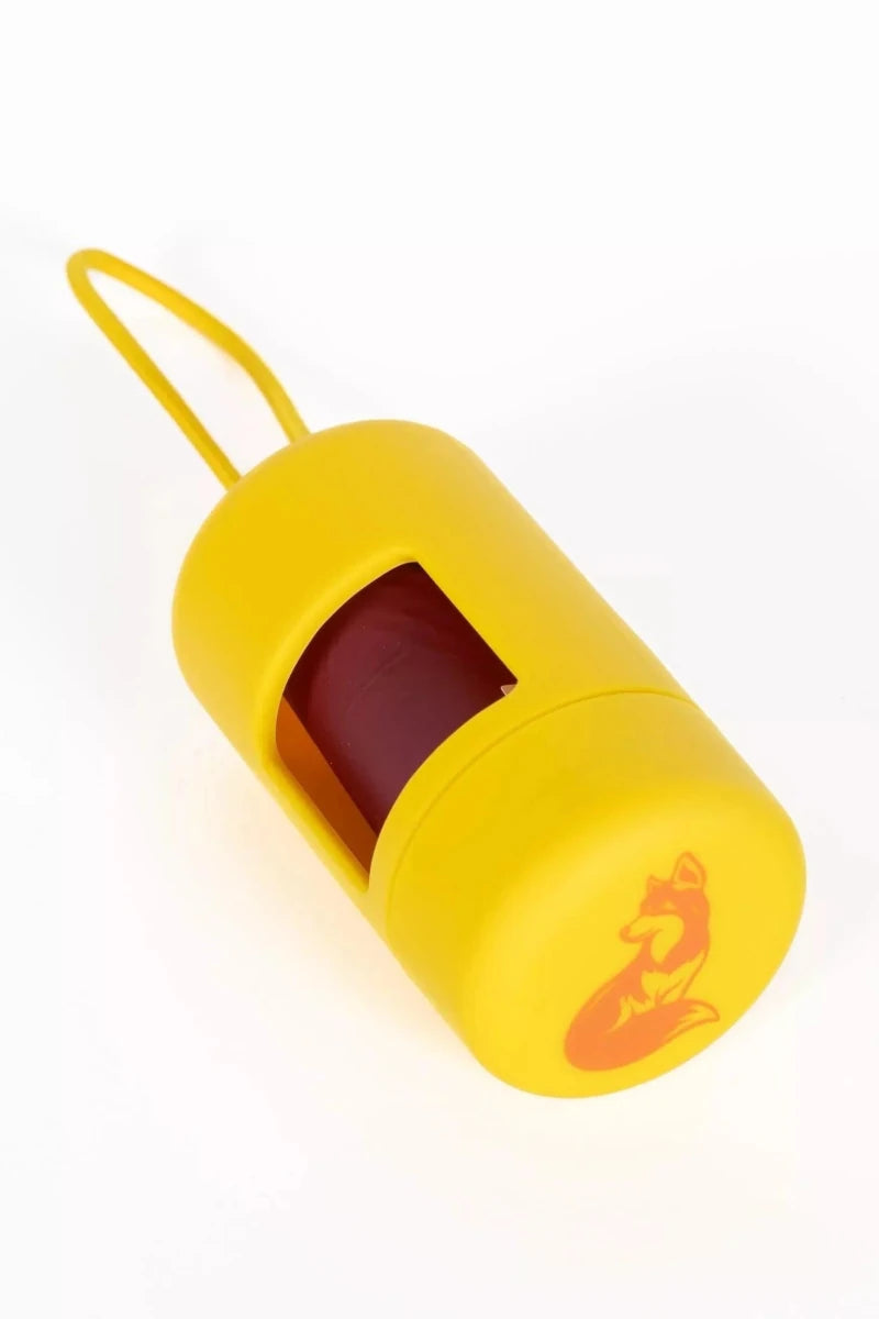 Aria Sun-Kissed Yellow Waste Bag Dispenser, view 2