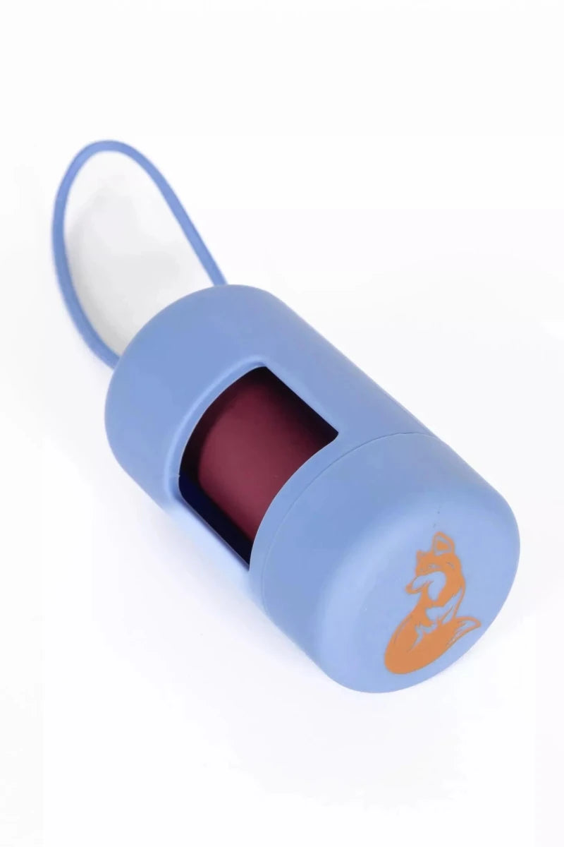 Aria Cornflower Blue Waste Bag Dispenser, view 3