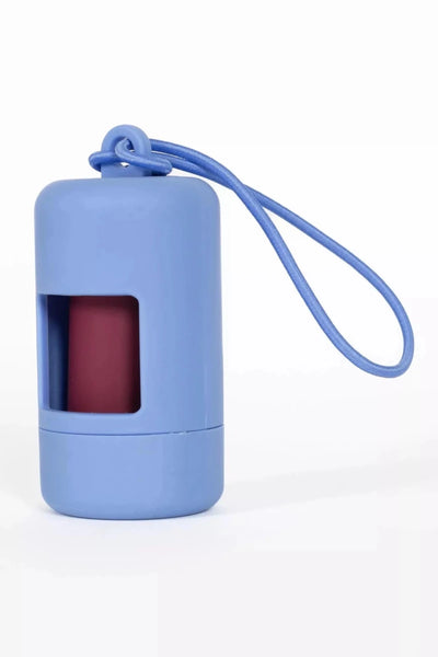 Aria Cornflower Blue Waste Bag Dispenser