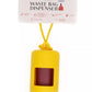 Aria Sun - Kissed Yellow Waste Bag Dispenser - Vibrant Leash - Attachable Dog Poop Bag Holder - Pets Perfect