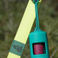Aria Fresh Peppermint Waste Bag Dispenser - Refreshing Leash - Attachable Dog Poop Bag Holder - Pets Perfect