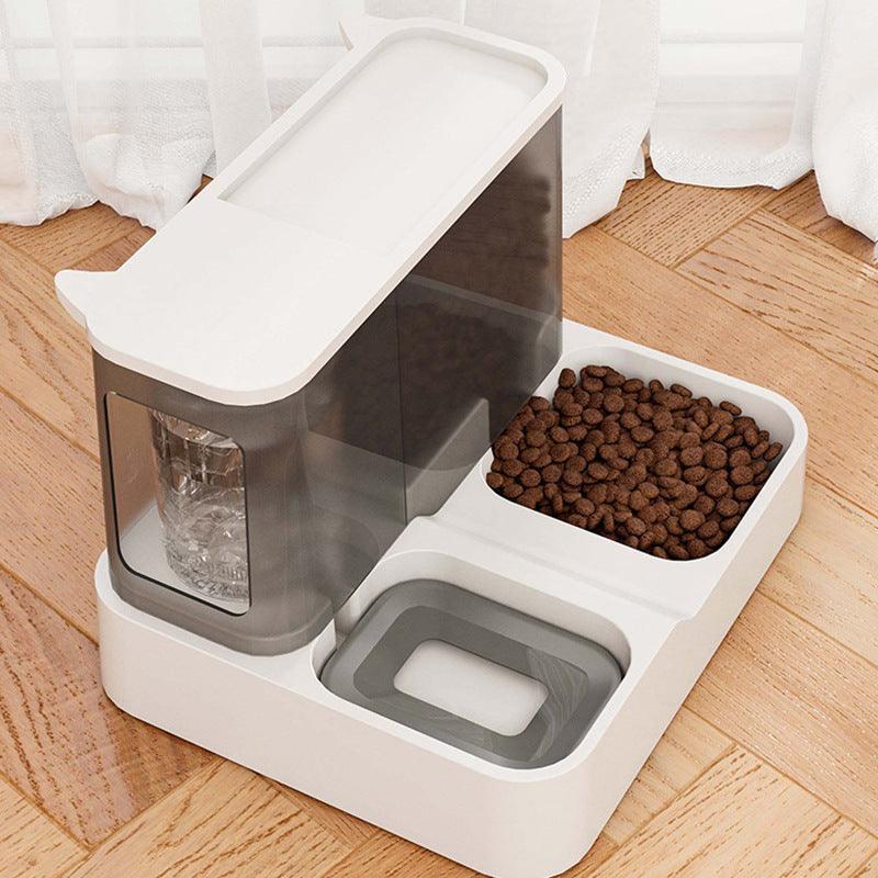 Large Capacity Automatic Cat Feeder And Water Dispenser - Pets Perfect