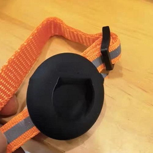 Reflective Adjustable Anti - Lost Pet Collar With Airtag Compatibility - Pets Perfect