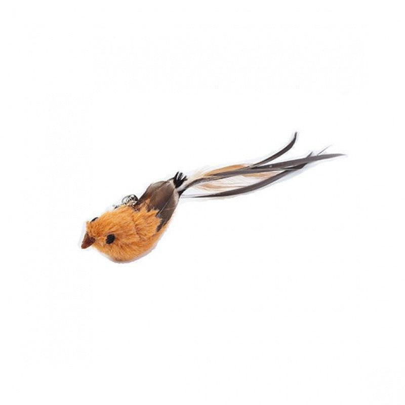 Interactive Feather Cat Teaser Stick - Endless Fun For Your Feline Friend - Pets Perfect