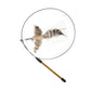 Interactive Feather Cat Teaser Stick - Endless Fun For Your Feline Friend - Pets Perfect