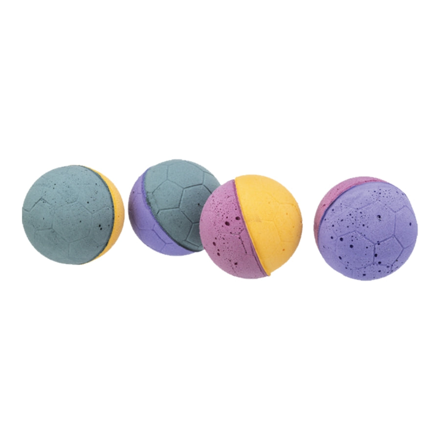 Trixie Cat Foam Rubber Soft Ball, 70-Count