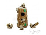 Outward Hound Hide-A-Squirrel Dog Toy 1ea/XL - Dog Toys Plush