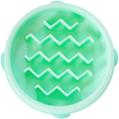 Outward Hound Fun Feeder Slo-Dog Bowl Mint Extra-Small