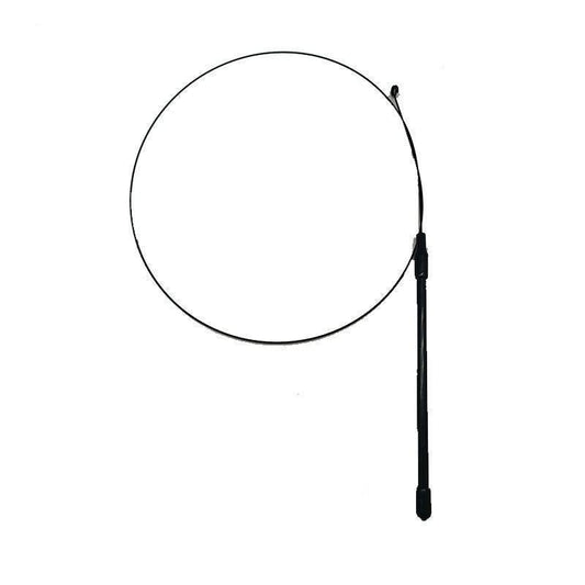 Feather Frenzy Cat Teaser: Extendable Steel Wire Rod With Suction Cup