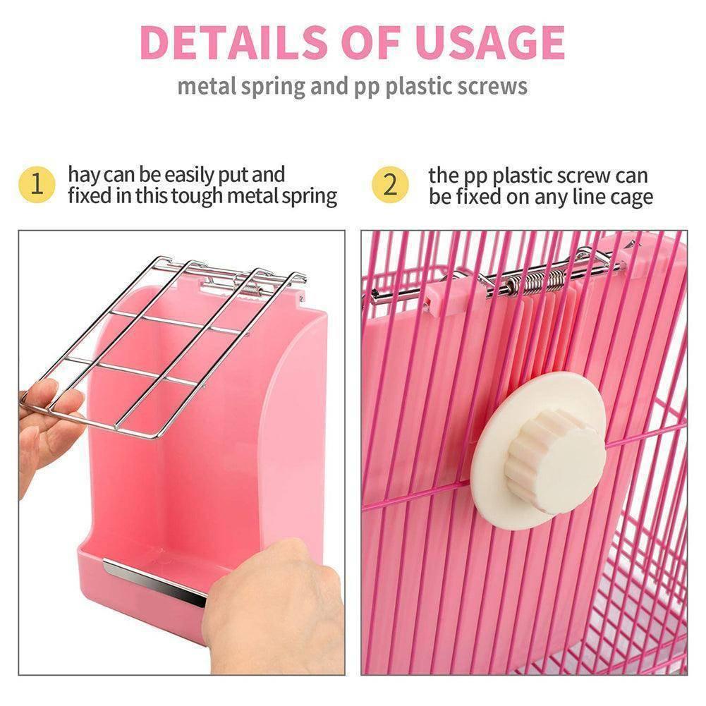 Springtime Munchies: Anti-Bite Rabbit Grass Feeder.