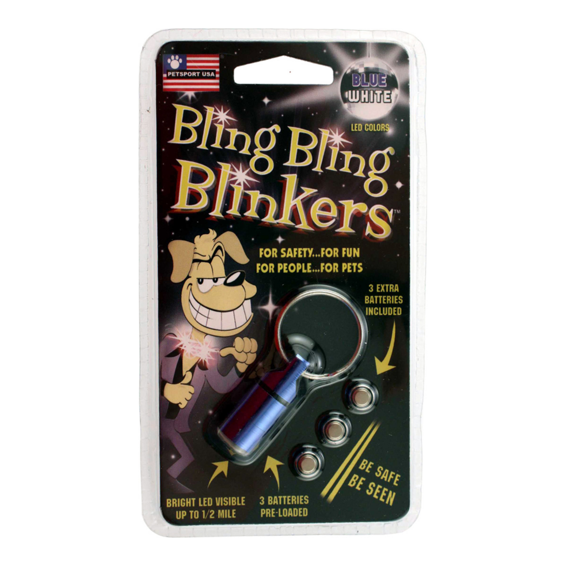 Petsport USA Bling Bling Blinker Assorted 6 ct, view 2