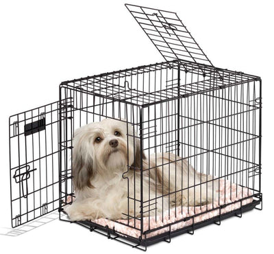 Precision Pet Products 2 Door Great Crate for Dog Black 24 in - Pets Perfect