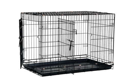 Precision Pet Products 2 Door Great Crate for Dog Black 30 in