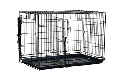 Precision Pet Products 2 Door Great Crate for Dog Black 30 in - Pets Perfect