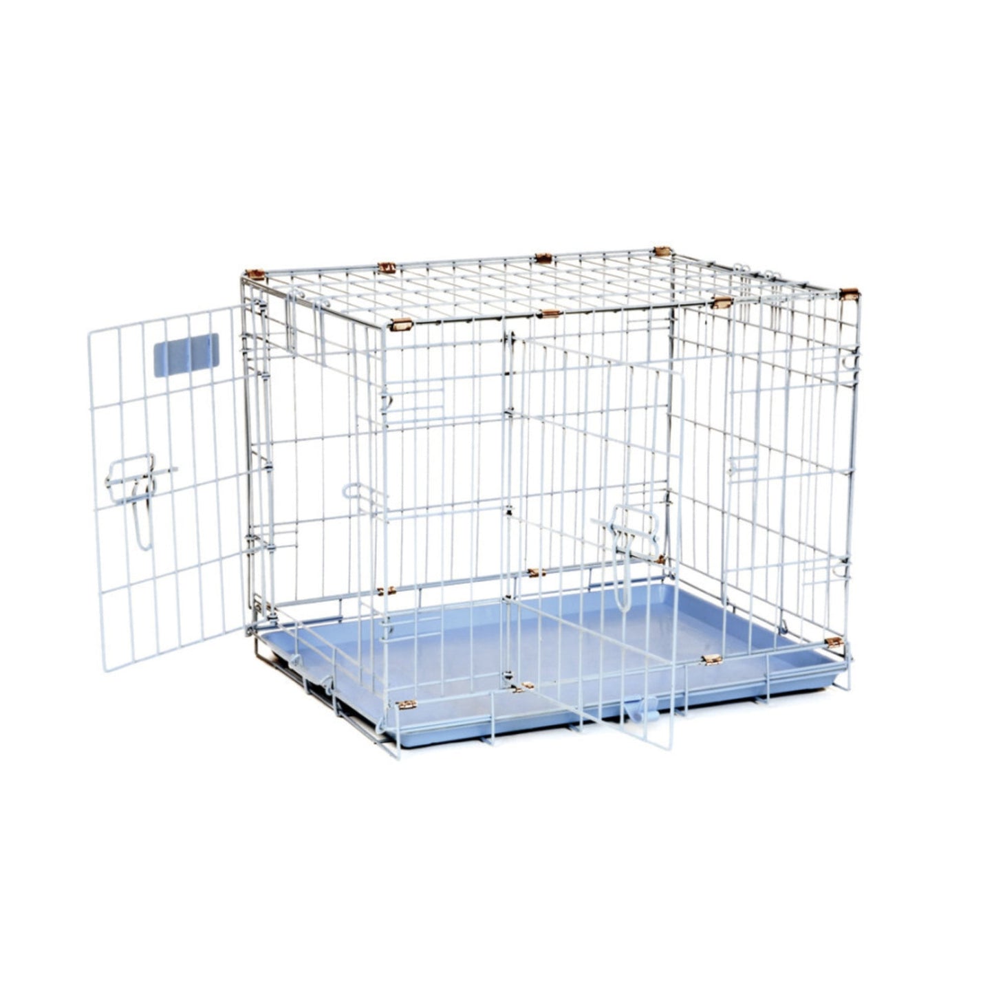 Precision Pet Products ProValu Dog Crate 2000 2 Door, Blue, 24 in