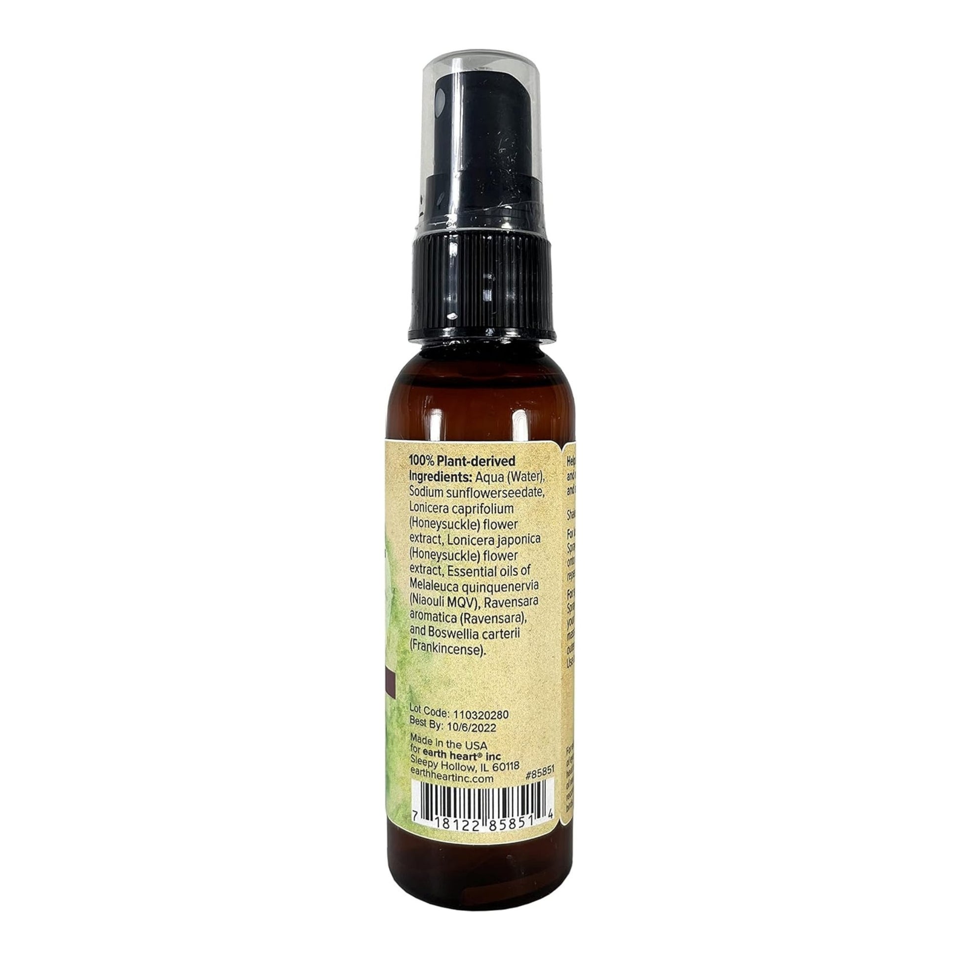 Earth Heart Guard Well Aromatherapy Spray 2 fl.oz. (60 mL), view 2
