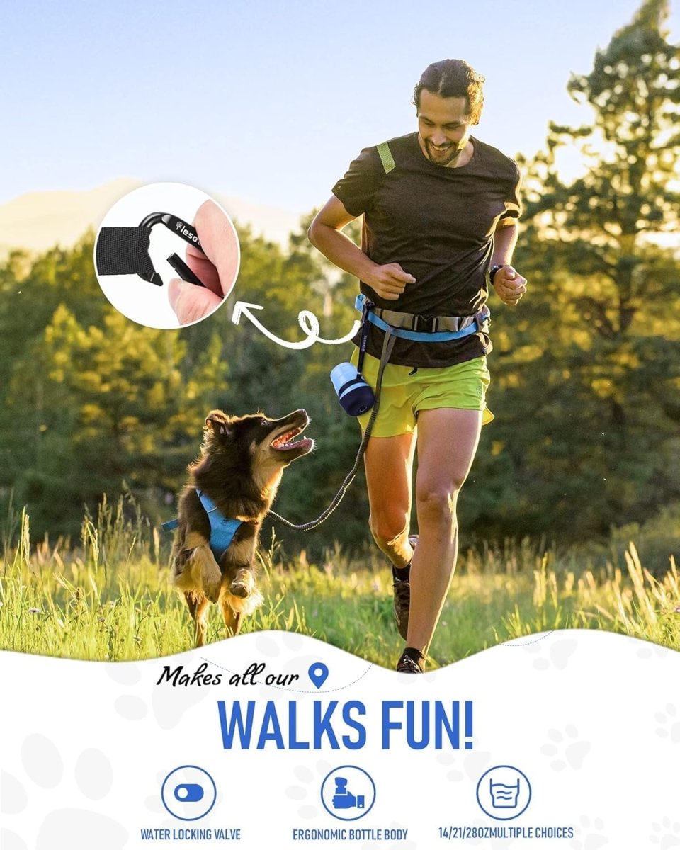 Foldable Dog Water Bottle - 1st Gen - Pets Perfect